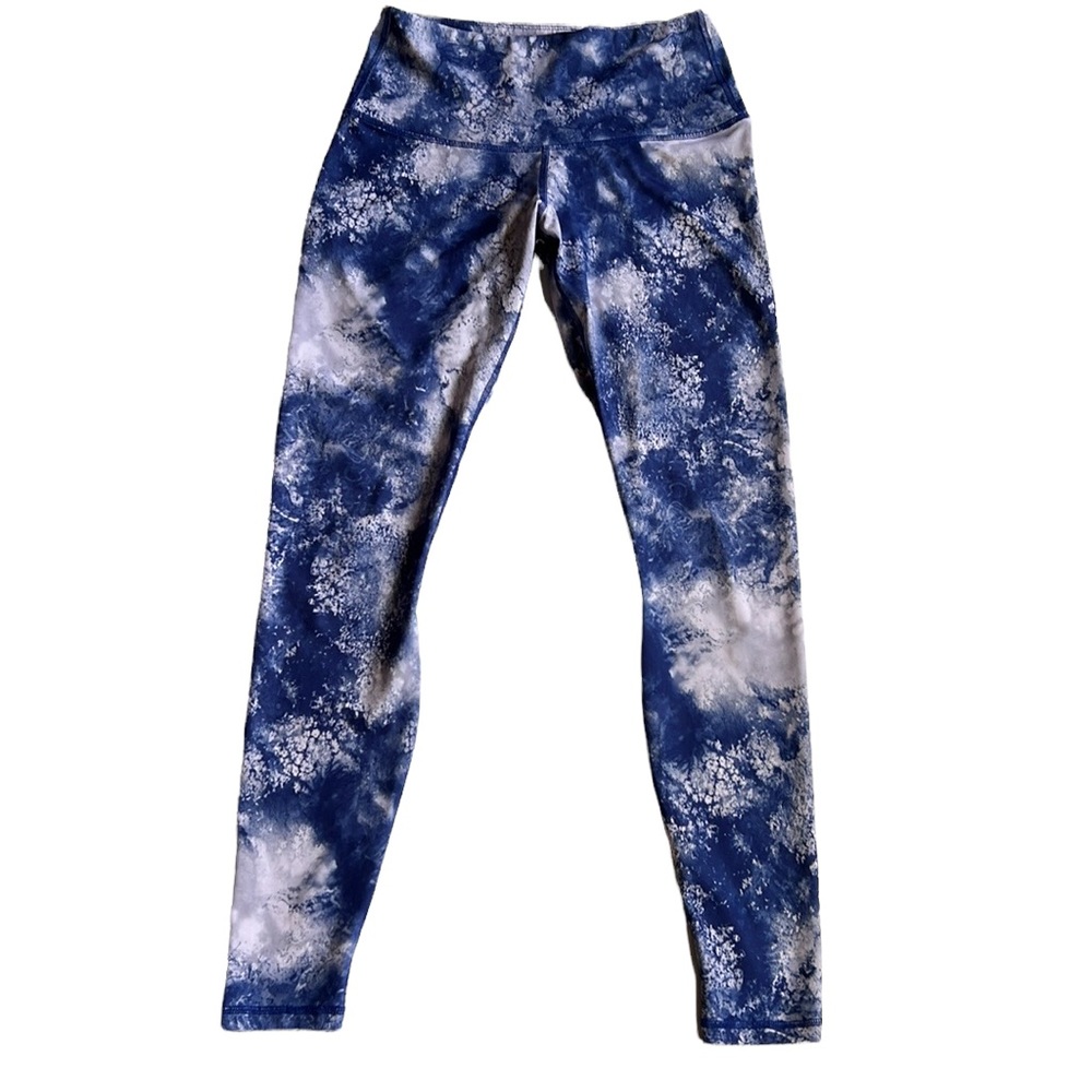 Karma. Kata Print High Waist Yoga Full Length Leggings